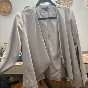 Willi Smith Light Gray Women's Blazer